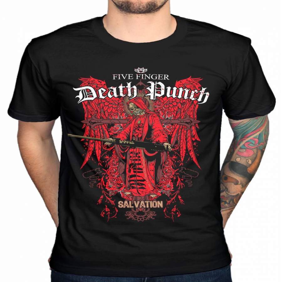 Five Finger Death Punch Salvation T-Shirt