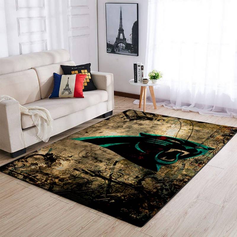 Carolina Panthers Area Rug 1