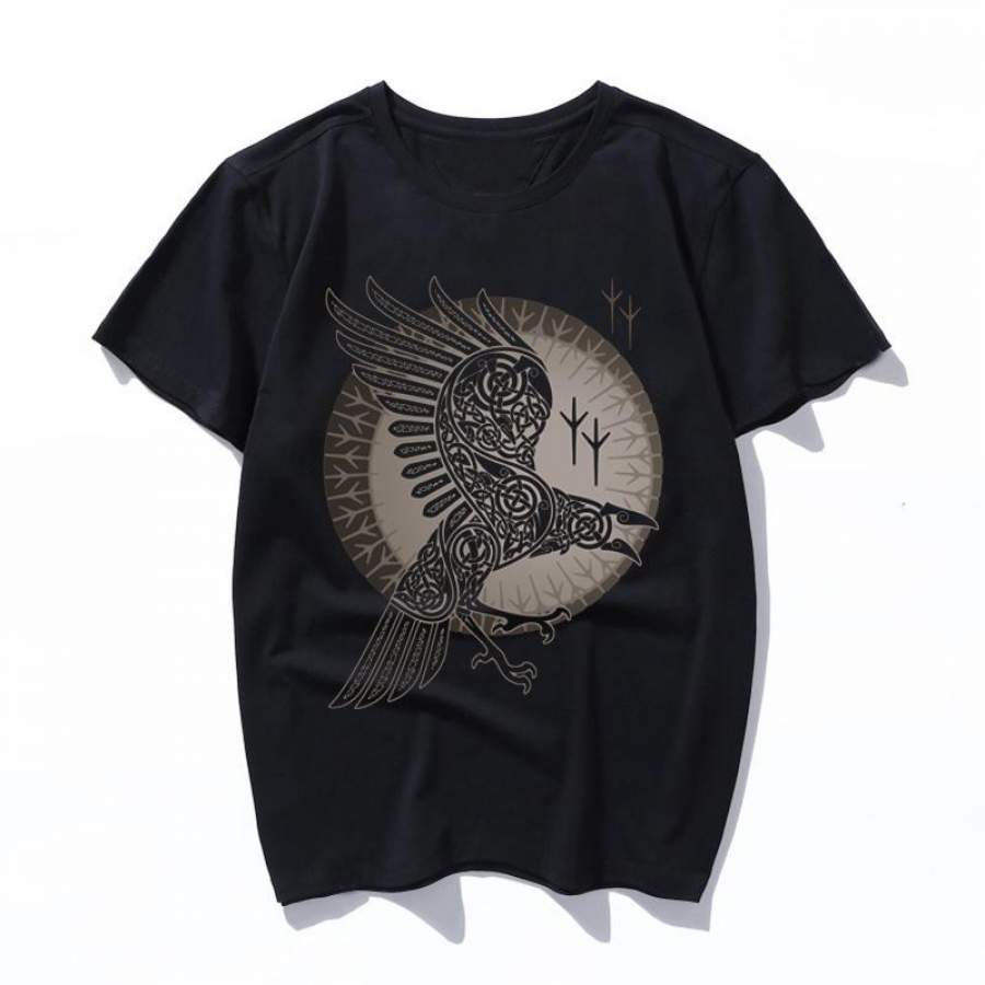 raven Summer Fashion Tops Tee Tumblr Girls Shirt Aesthetic Clothing Kawaii casual Harajuku Unisex T-Shirt