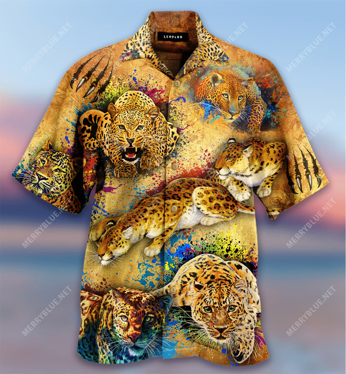 Beach Shirt Get Now Amazing Leopard Vintage Hawaiian Shirt