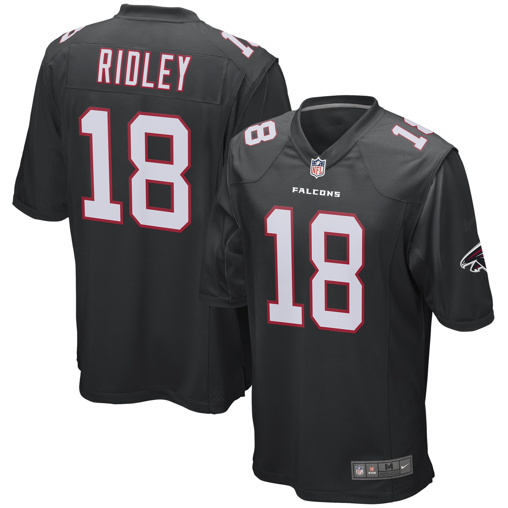 Calvin Ridley Atlanta Falcons Player Game Jersey Black NFL