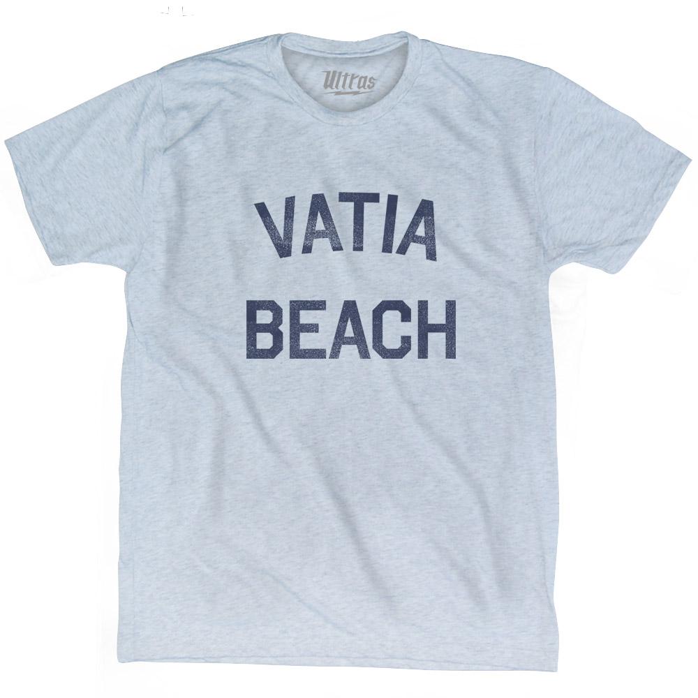 American Samoa Vatia Beach Adult Tri-Blend Vintage T-shirt