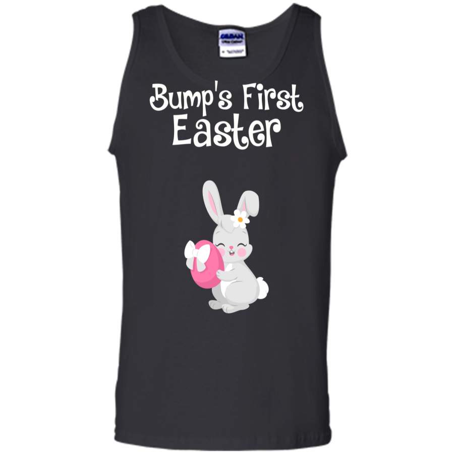 Baby Bumps First Easter Shirt – Bunny Pregnancy Easter Shirt Tank Top