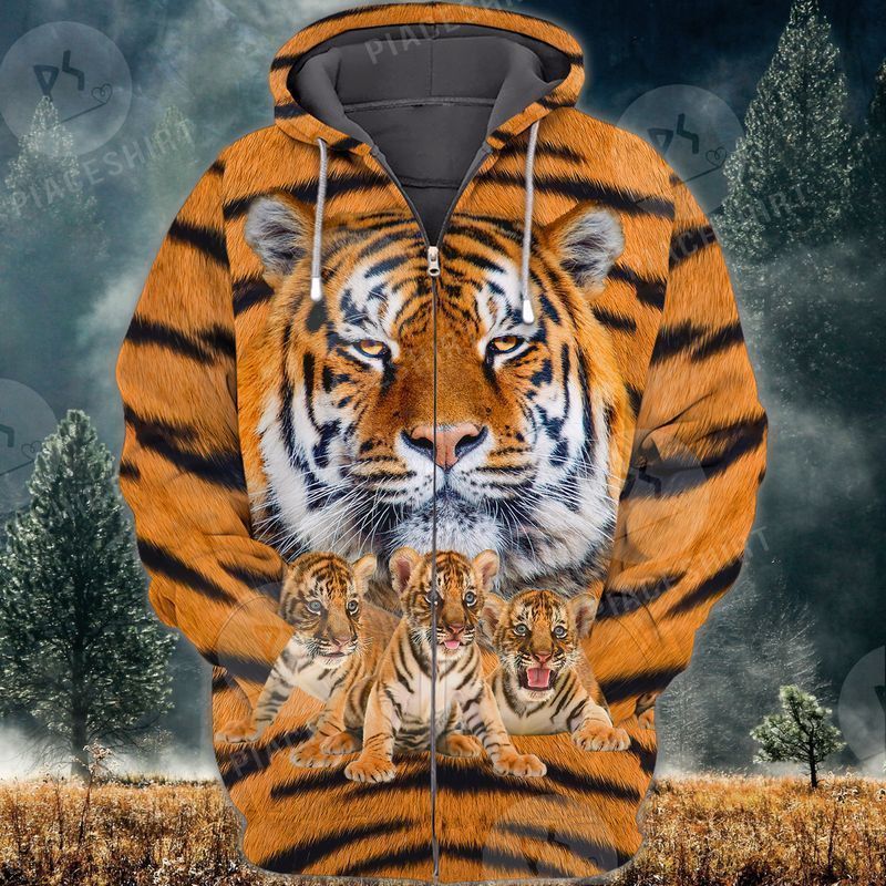 Amazing Graphic Tiger 3D Full Print Unisex 3D Hoodie T Shirt All Over Print Plus Size S-5Xl