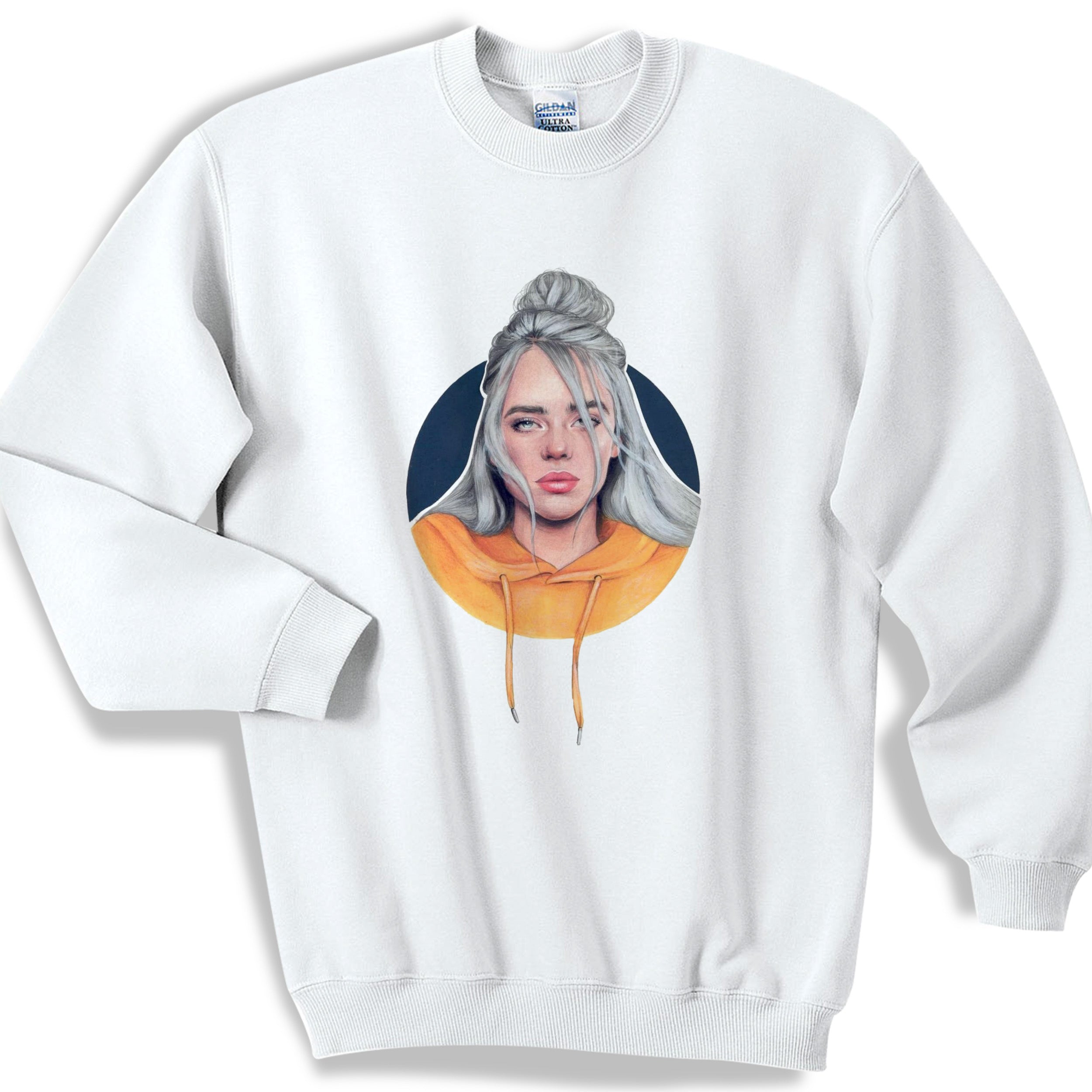 Billie Eilish Aesthetic Drawing Sweater Sweatshirt