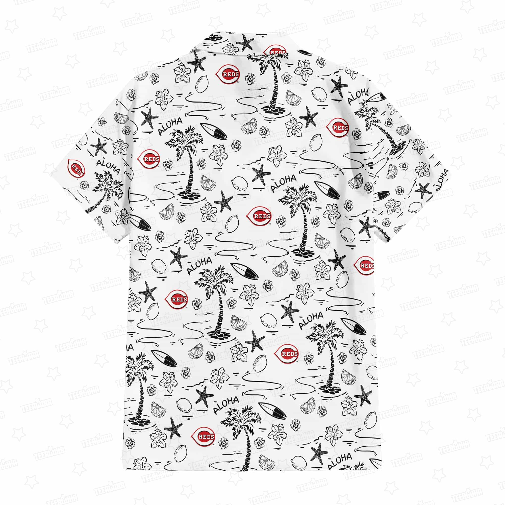Cincinnati Reds Aloha Paradise Hawaiian Shirt
