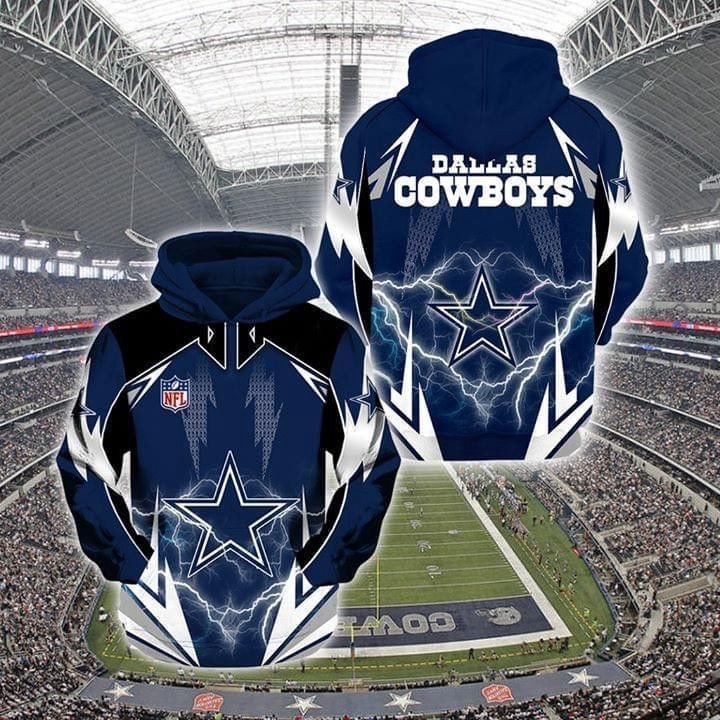 Dallas Cowboys Nflbud Light 70 Unisex 3D Hoodie Gift For Fans