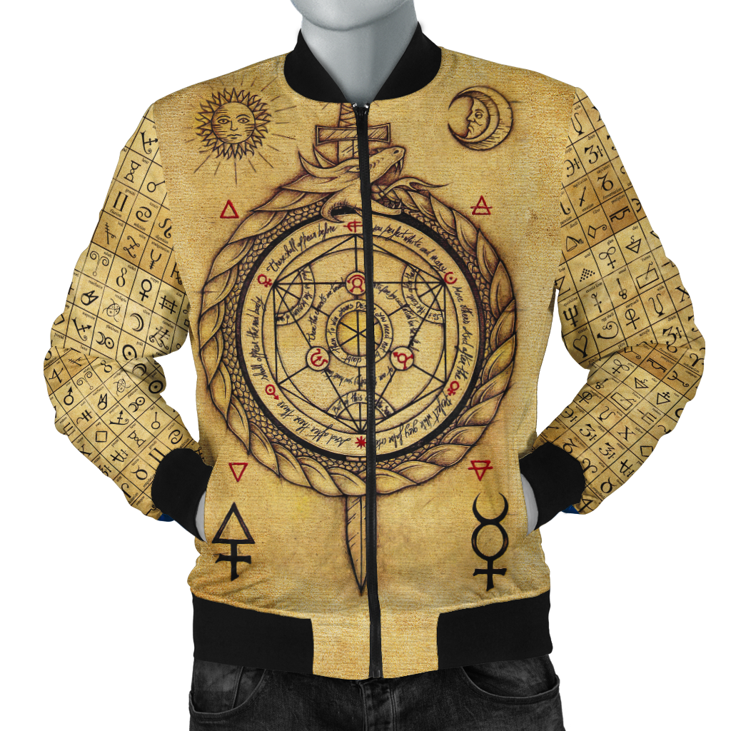 Alchemy 3D All Over Printed Bomber Jacket Jj020101Chv