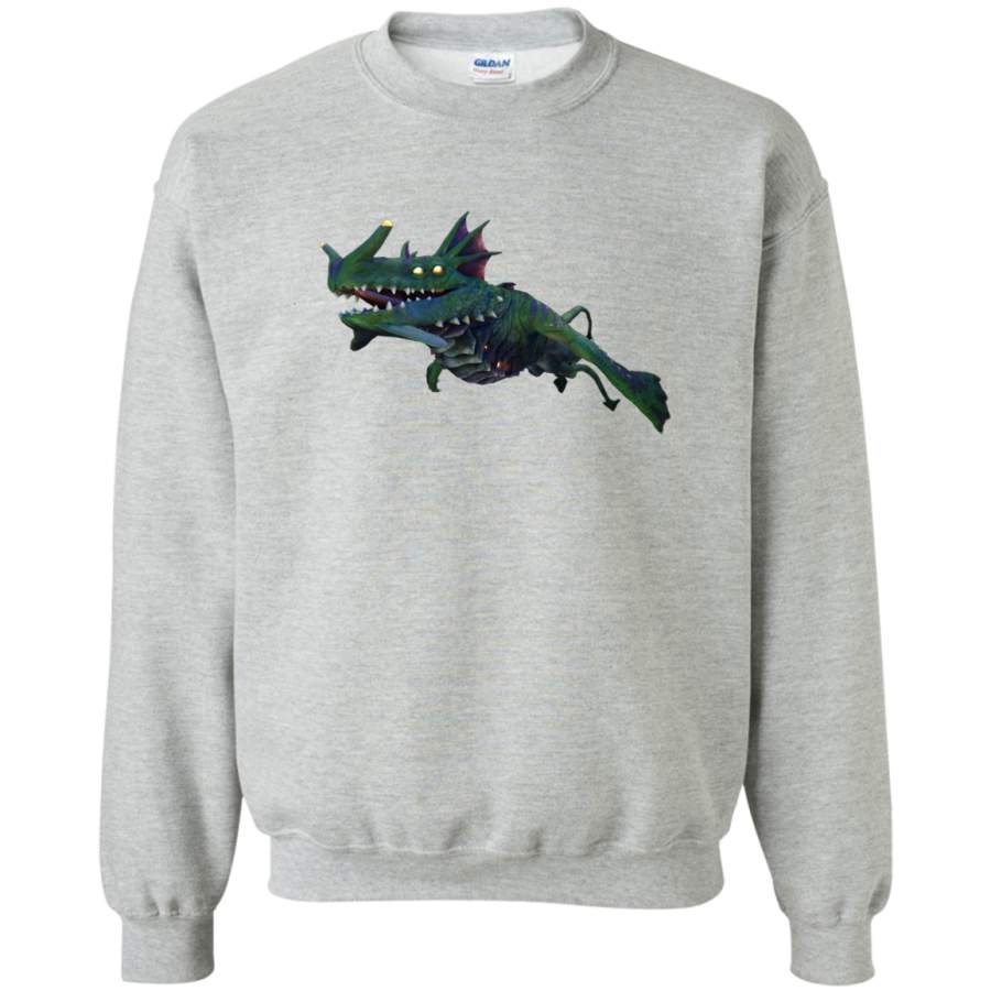 AGR Subnautica Infected Sea Dragon Crewneck Pullover Sweatshirt