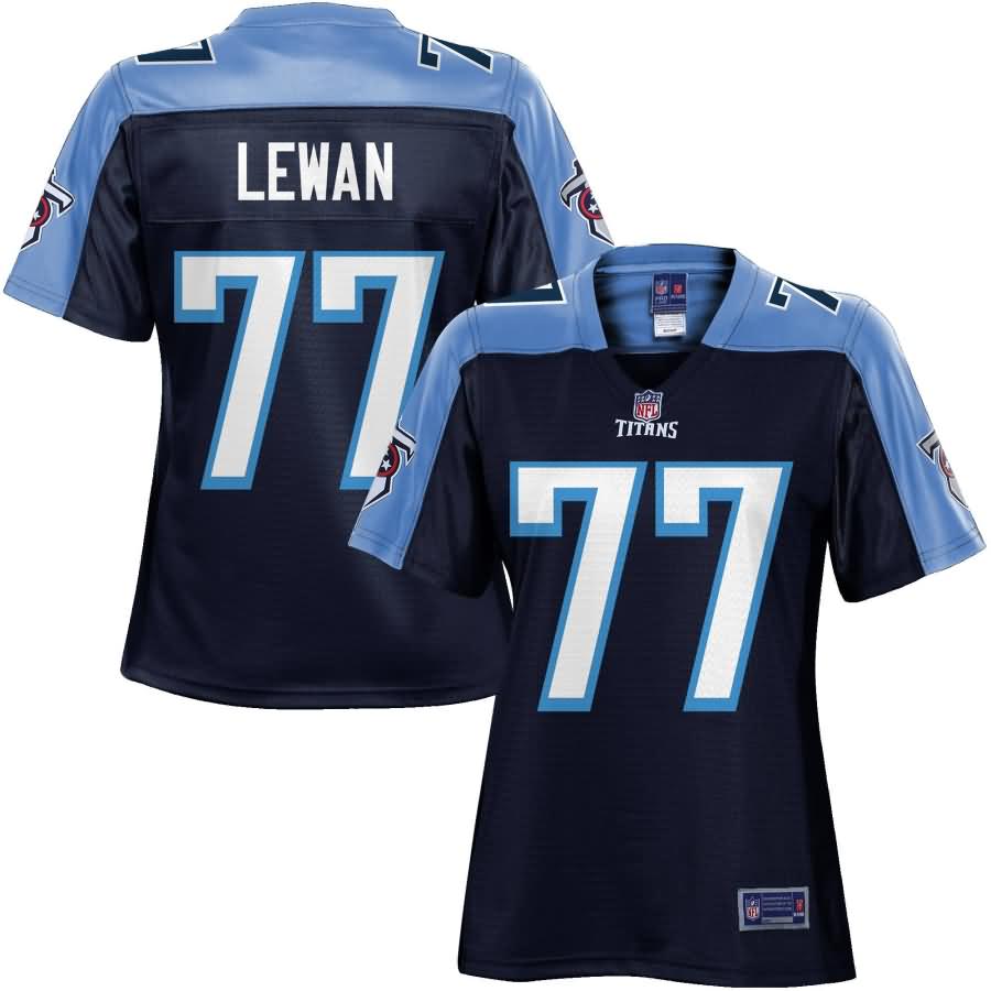 Womens Tennessee Titans Taylor Lewan NFL Pro Line Navy Team Color Jersey