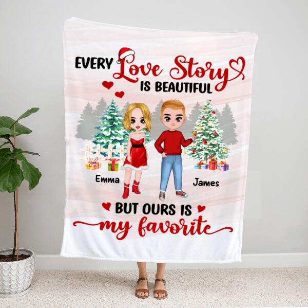 Personalized Blanket Couple – Great Christmas Gifts – Secret Santa Gift Ideas