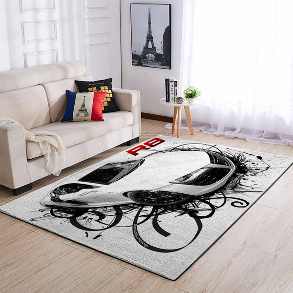 The 20 Rug Audi R8 In Swirls Rug