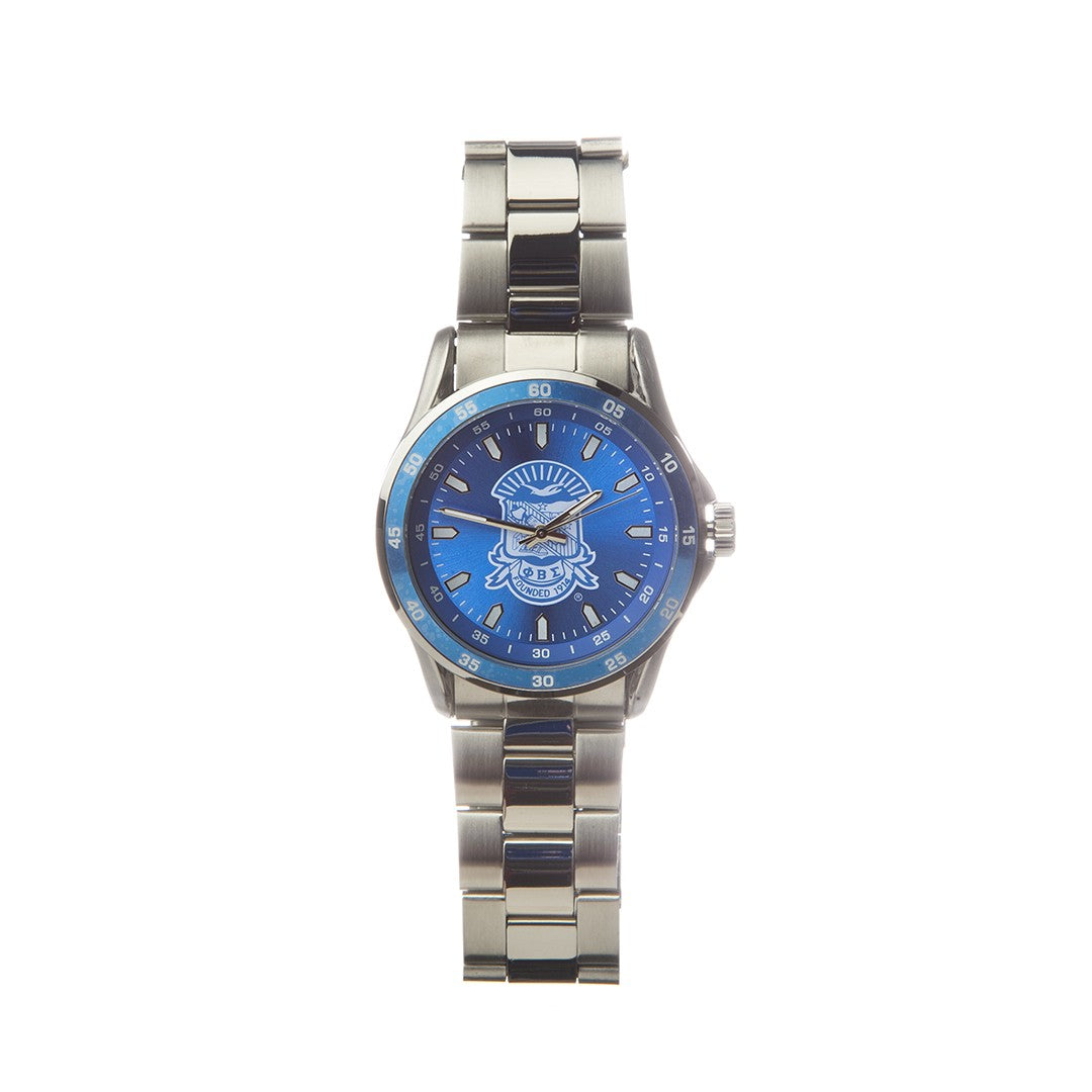 Phi Beta Sigma Stainless Steel Watch