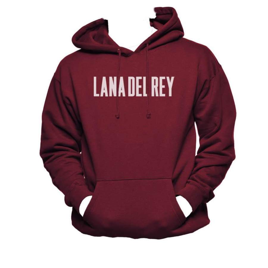 Lana Del Rey Font Unisex Pullover Hoodie PA