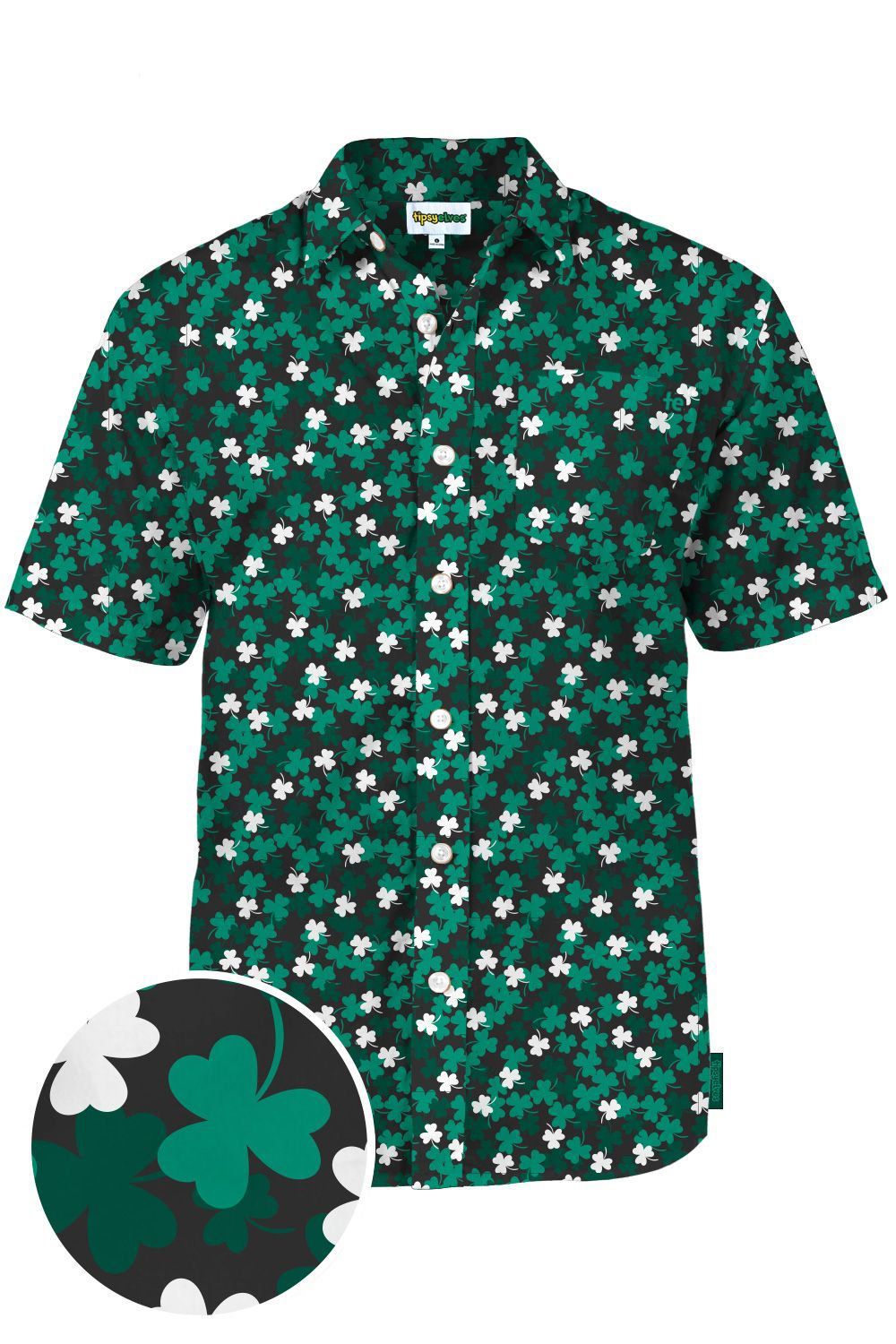 Clover Confetti Black Awesome Design Hawaii Shirt Ha95793