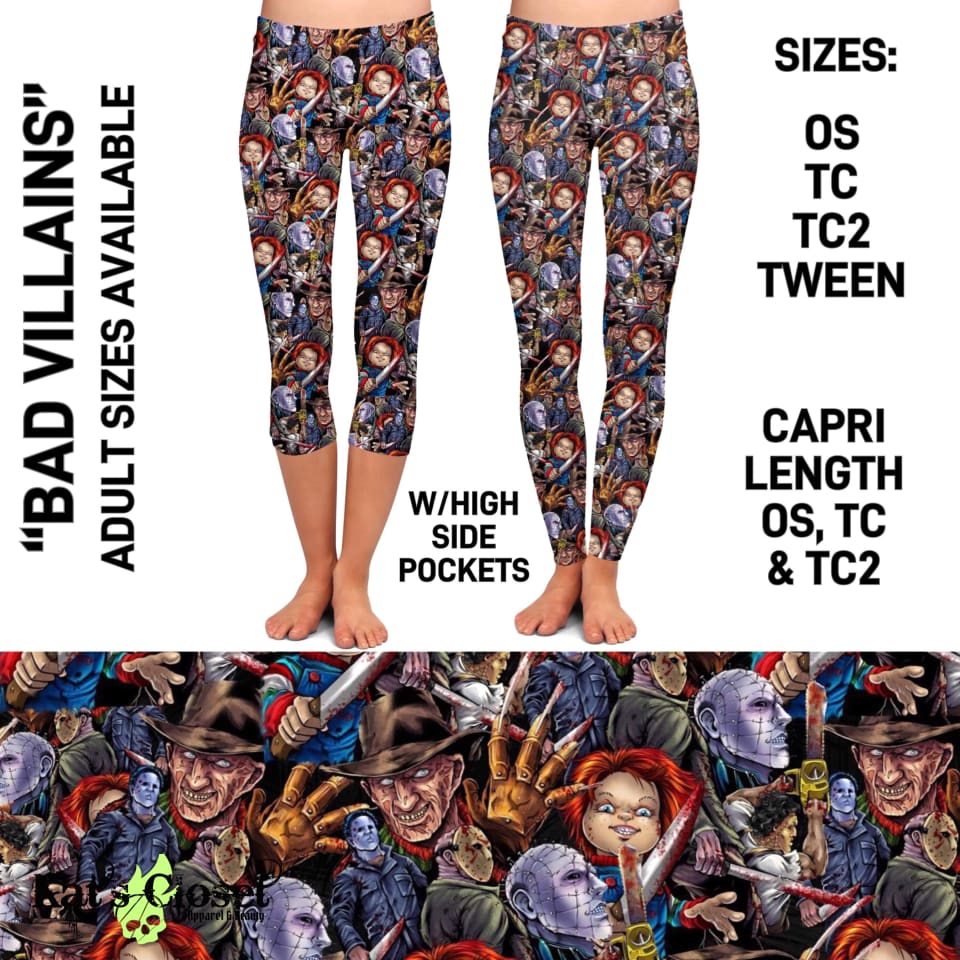 Bad Villains Leggings With Pockets