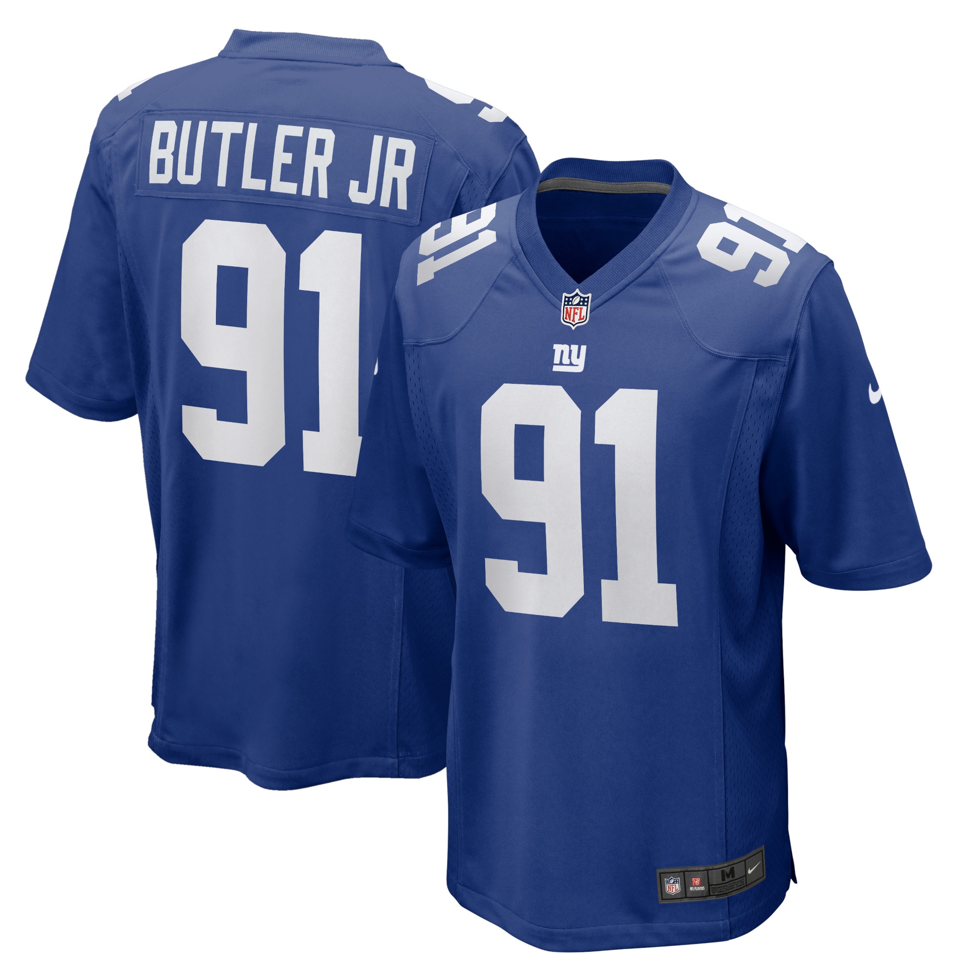 Vernon Butler New York Giants Home Game Player Jersey – Royal