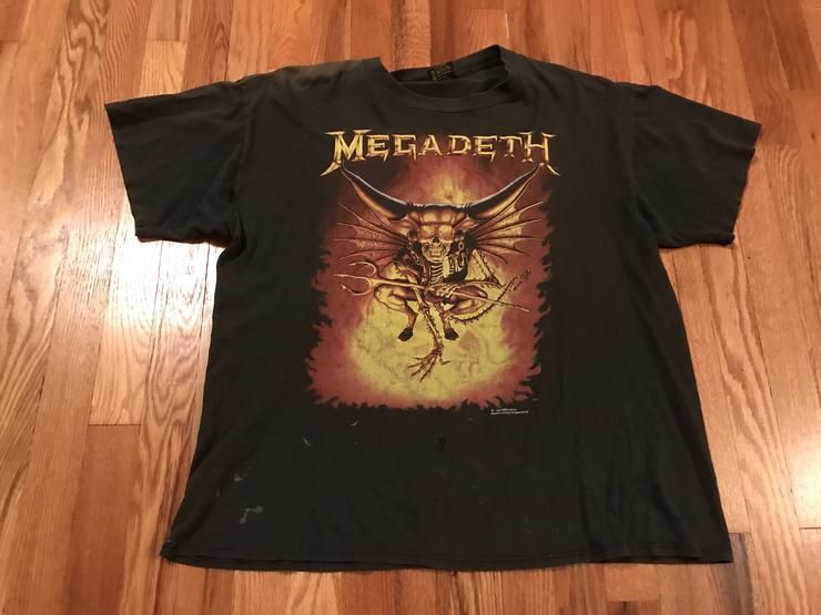 1993 Megadeth Countdown To Extinction Vintage Shirt