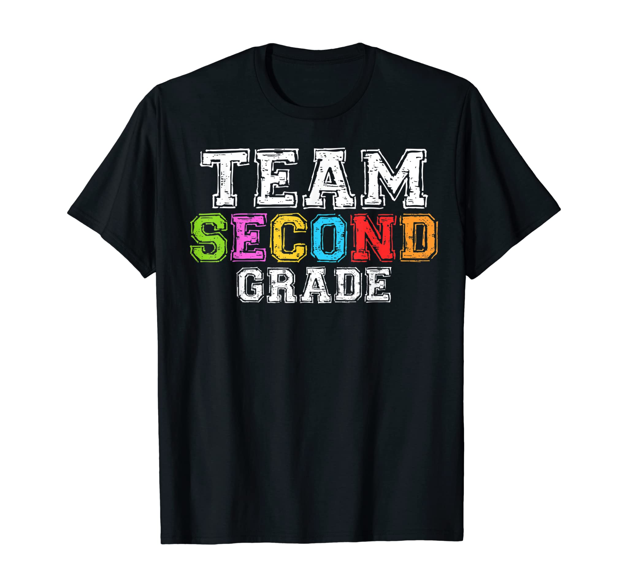 Team Second Grade T-Shirt 2nd Grade Teacher Student Gift T-Shirt