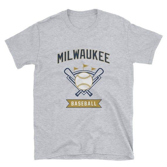 Milwaukee Baseball Christian Yelich Classic Short Sleeve Shirt