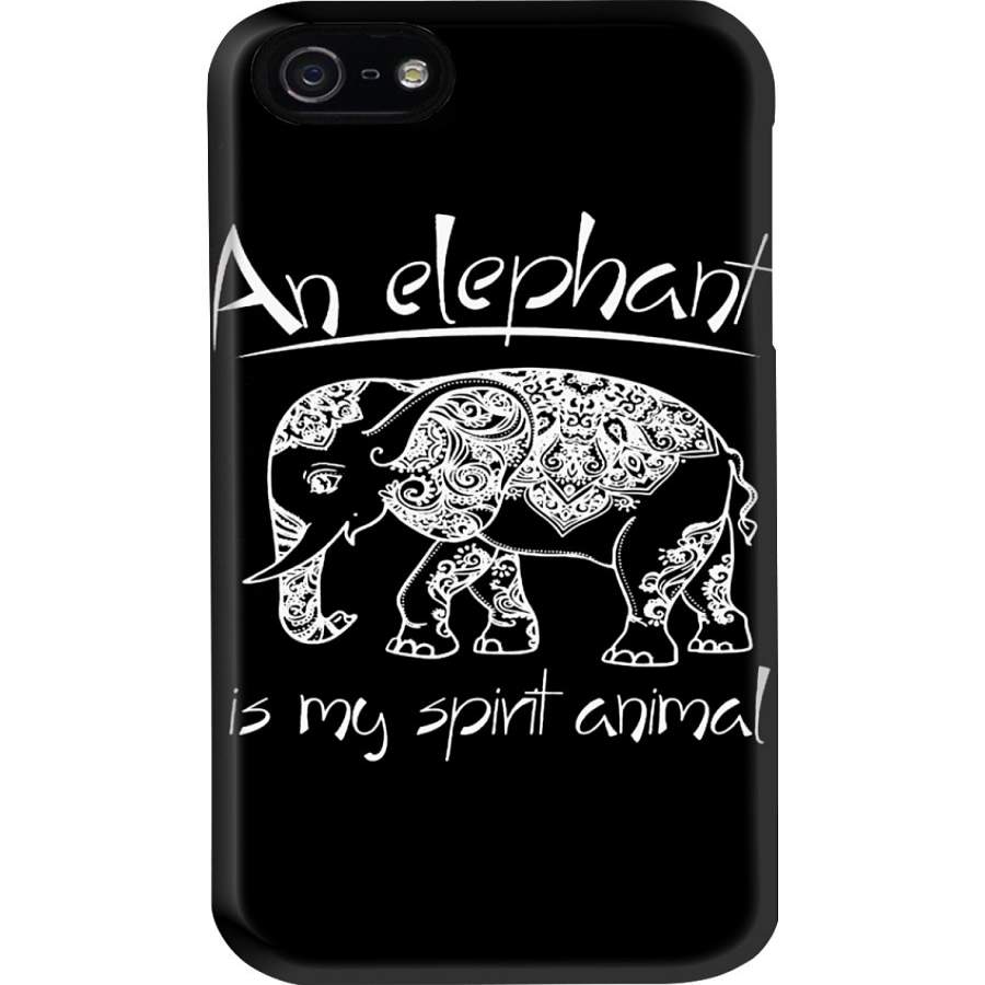 An Elephant Is My Spint Animal Custom Design Phone case