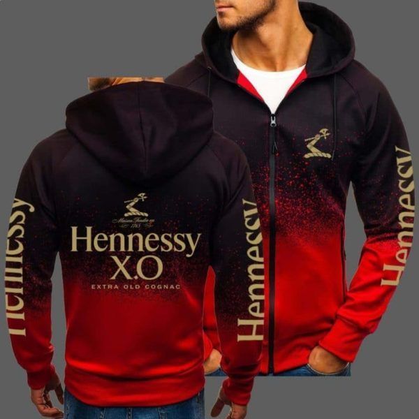 Hennessy Xo Extra Old Cognac Men And Women 3D Hoodie Zip Up Hoodie