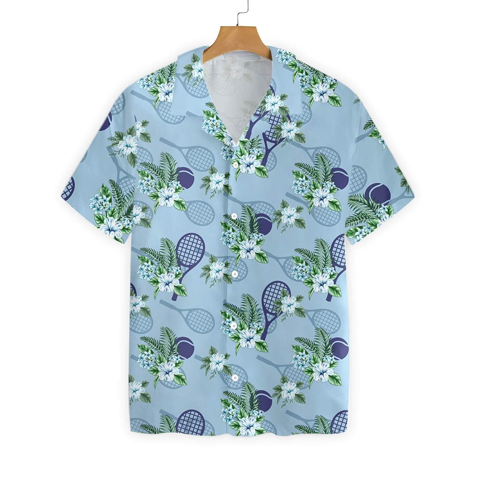 Tropical Tennis 5 0608 Hawaii Shirt Ha57383