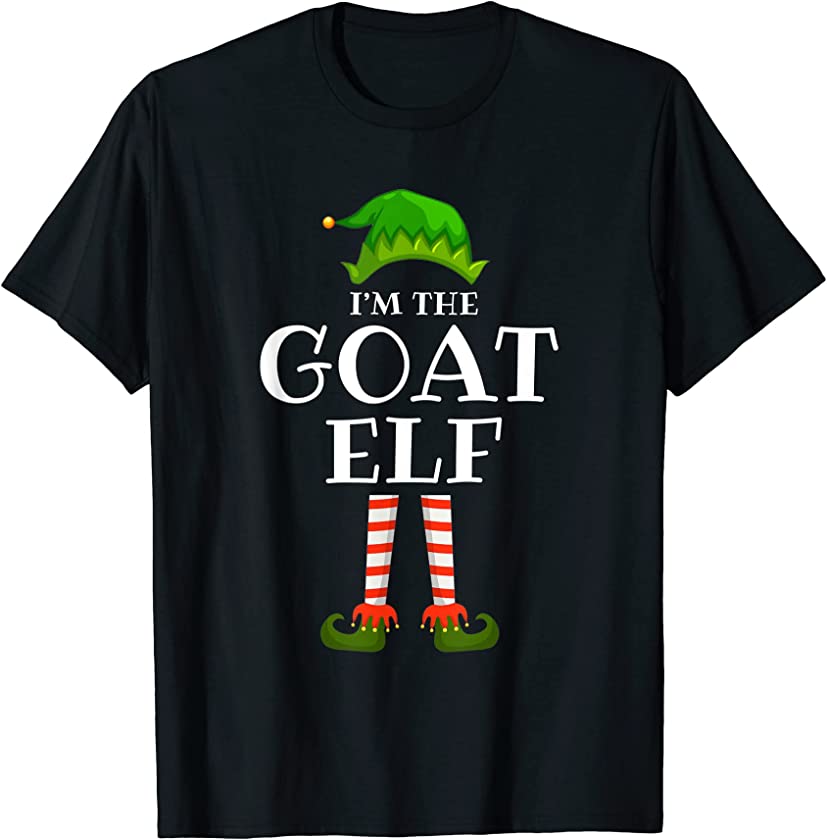 The Goat ELF This Is My Christmas Pajama Goat Animal Lover T-Shirt