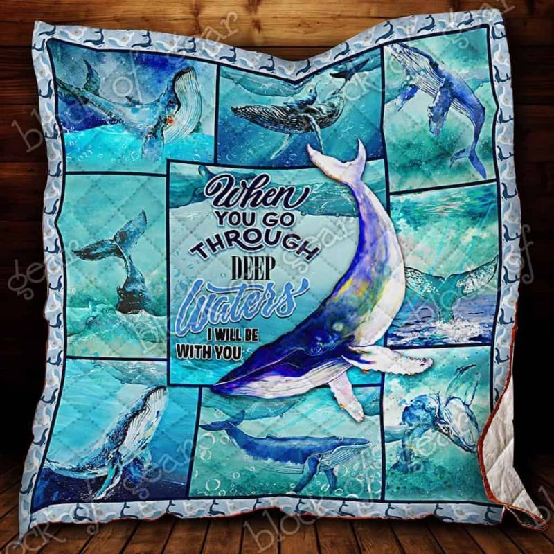 I Love Whale JK1253 Quilt