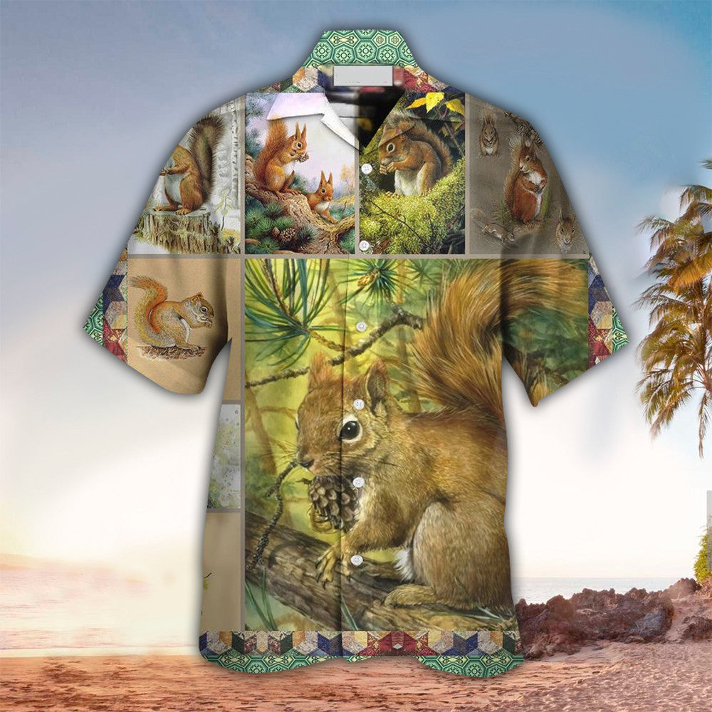 Squirrel Aloha Perfect Hawaii Shirt For Ha111629