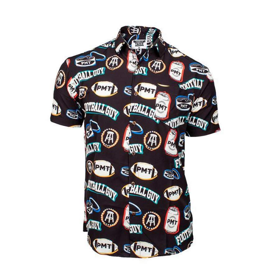 Tropical Bros x PMT Football Guy Hawaiian Shirt