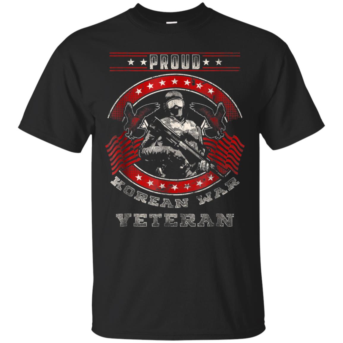 Proud Korean War Veteran Distressed Shirt Veterans Day Gift - Intercept ...