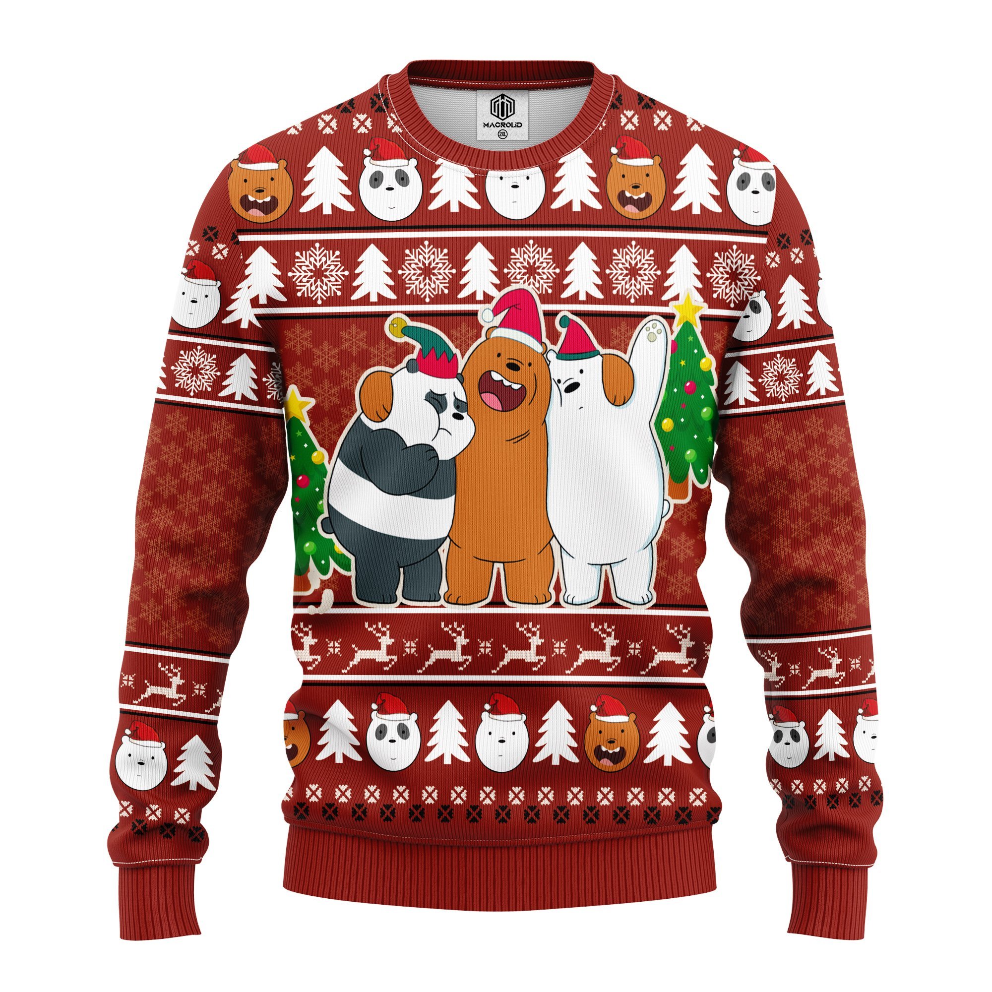 we bare bear funny ugly christmas sweater – Amazing Gift idea – thanksgiving gift