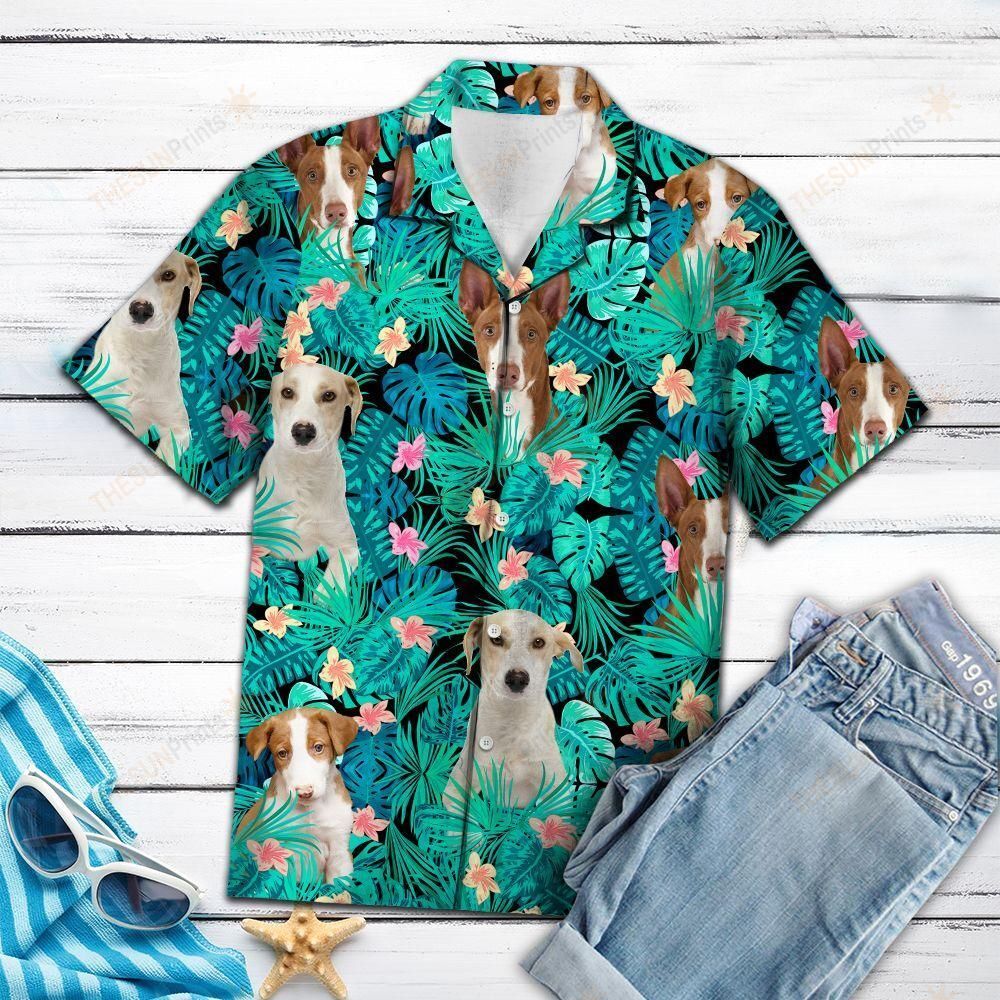 Ibizan Hound Tropical Hawaiian Shirt Ha85511