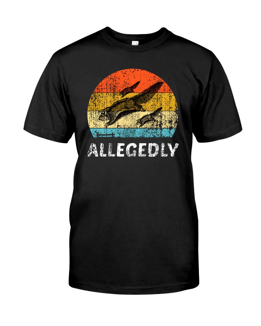 Allegedly Flying Squirrel Vintage T-Shirt