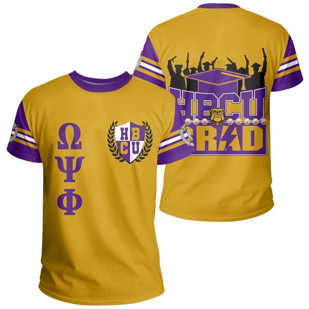 Greeklife T-Shirt – Omega Psi Phi Hbcu Graduation Greeklife T-Shirt