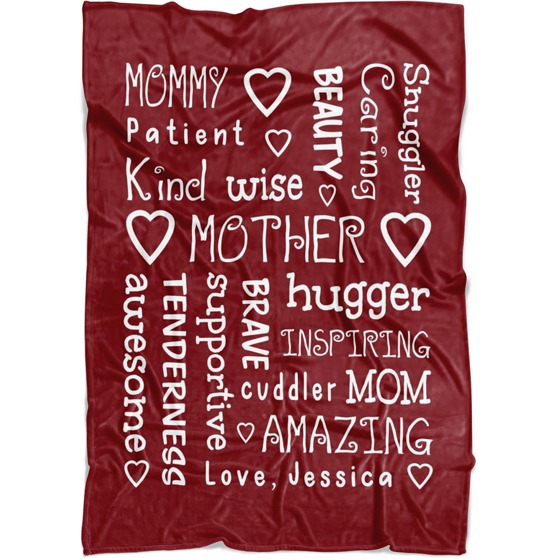 Personalized for Loving, Kind & Inspiring Mother Moms Custom Blanket