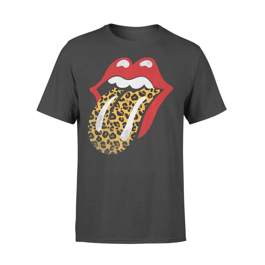 Women Girls Red Lip Lips Leopard Cheetah Tongue Print Short Sleeve Graphic Tee Plus Size Oversized T Shirts Funny Shirt T-shirt