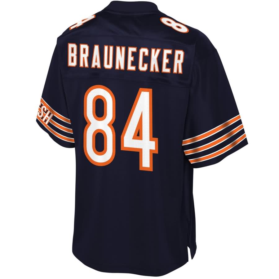 Ben Braunecker Chicago Bears NFL Pro Line Player Jersey – Navy