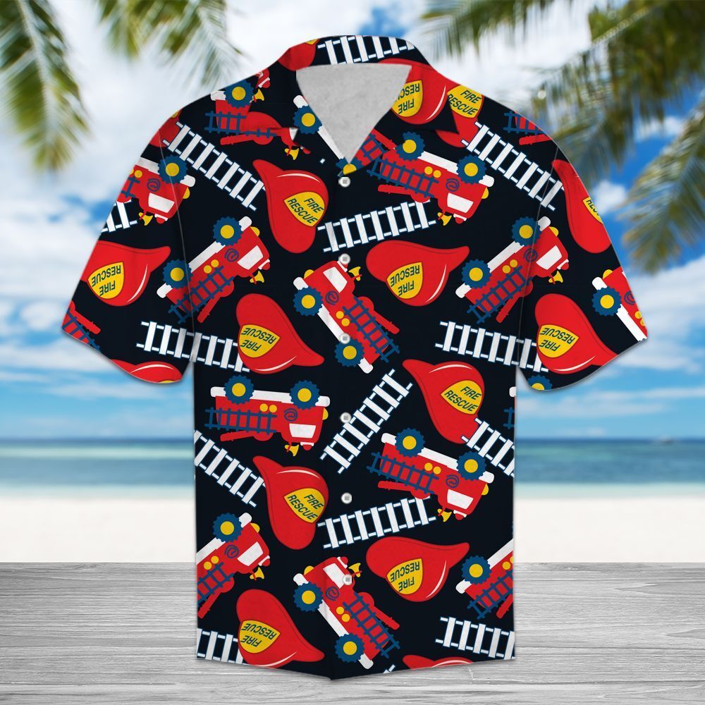 Amazing Firefighter Ht17707 – Hawaiian Shirt