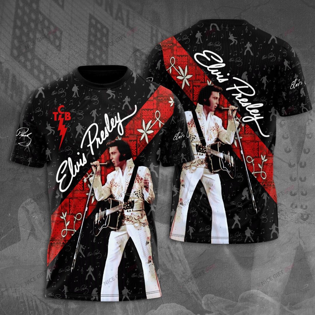 Elvis Presley 3D T-Shirt 3Ts-G7G2