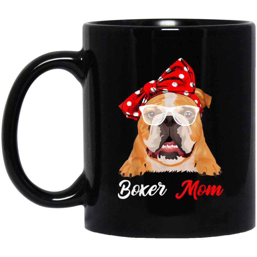 Best Boxer Mom Ever Funny Dog Mom Vintage Gifts Mug