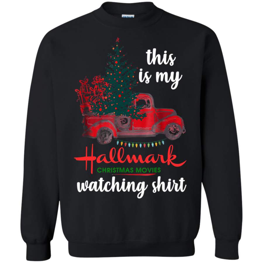 AGR This is my Hallmark Chirtmas Movie Watching 01 Sweatshirt