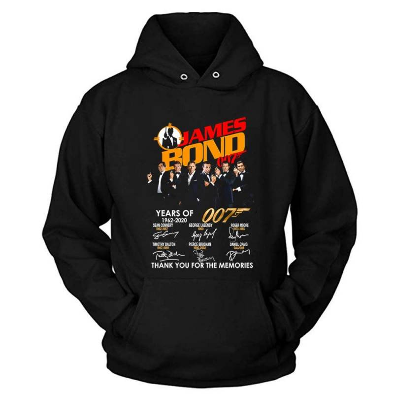 #jame Movie Bond 007 Cast Signed Thank You Womenst-shirt Hoodie