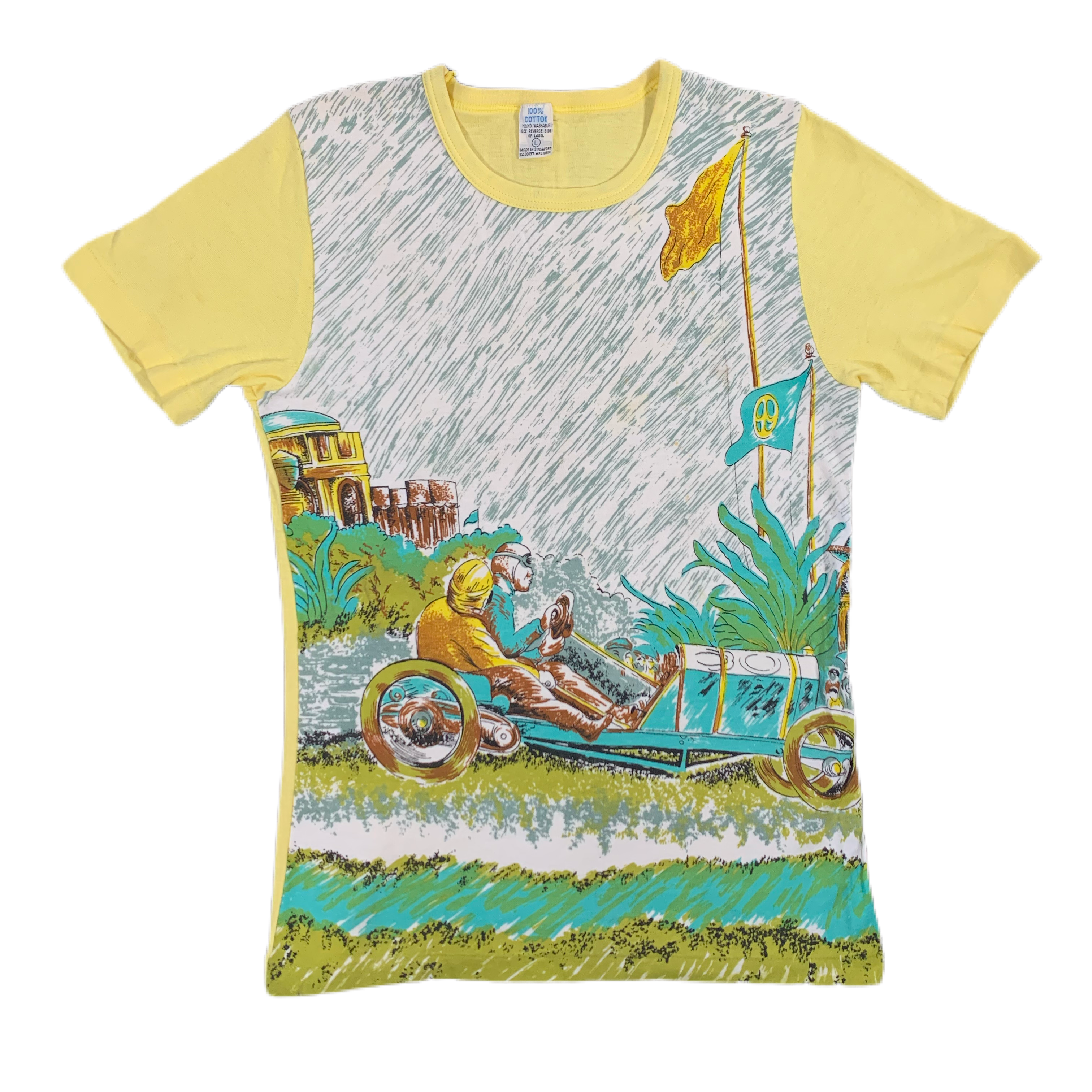 Vintage Race Car “All Over” Print T-Shirt