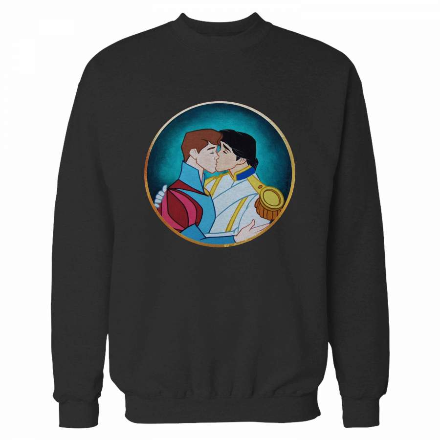 Gay Pride Princeses Disney Sweatshirt