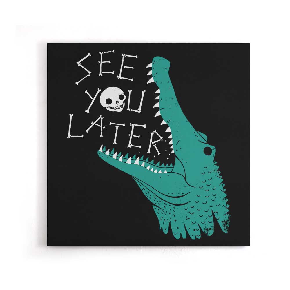 Later Alligator – Canvas Print