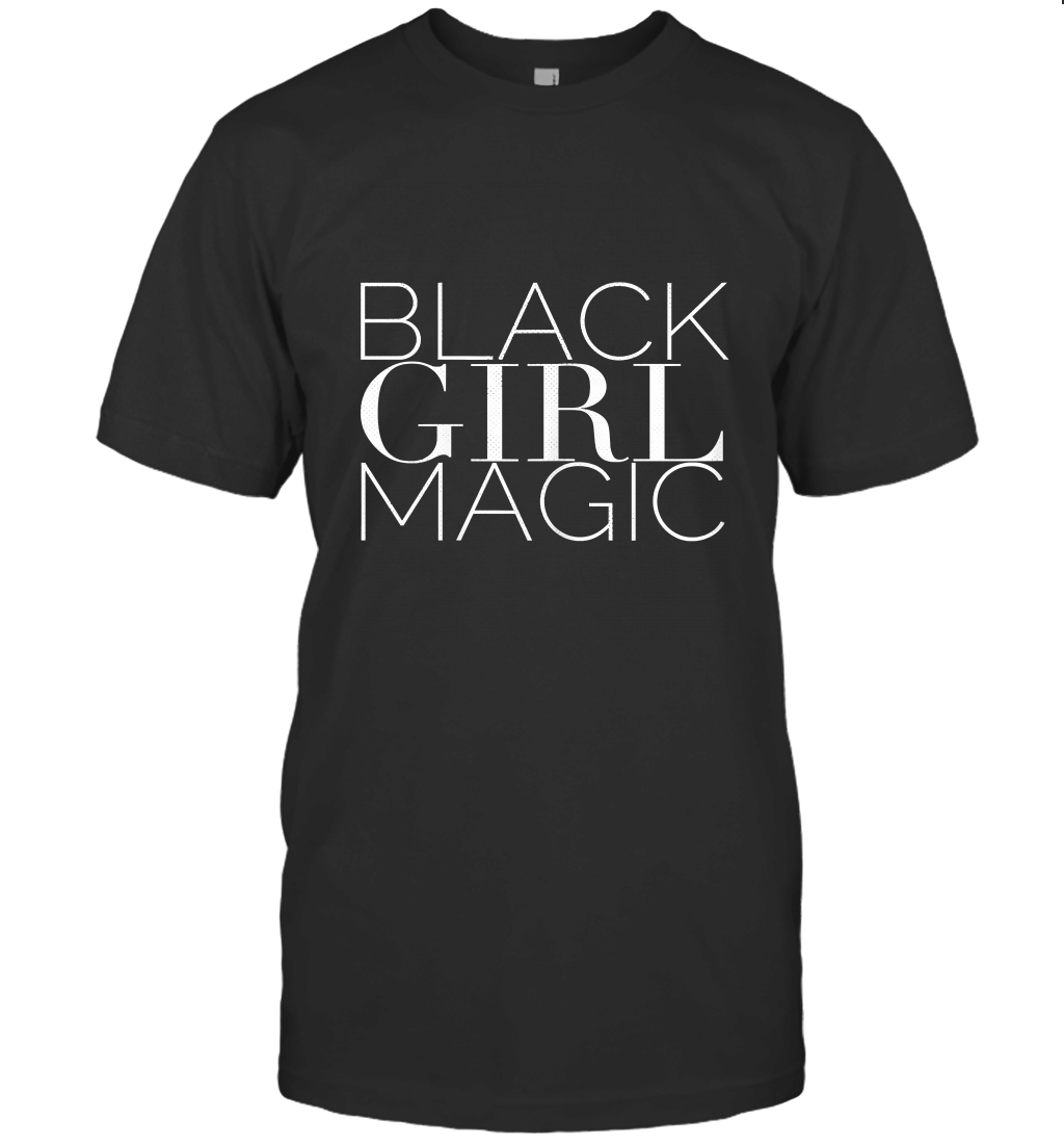 BLACK GIRL MAGIC women’s girls graphic t shirt T-Shirt