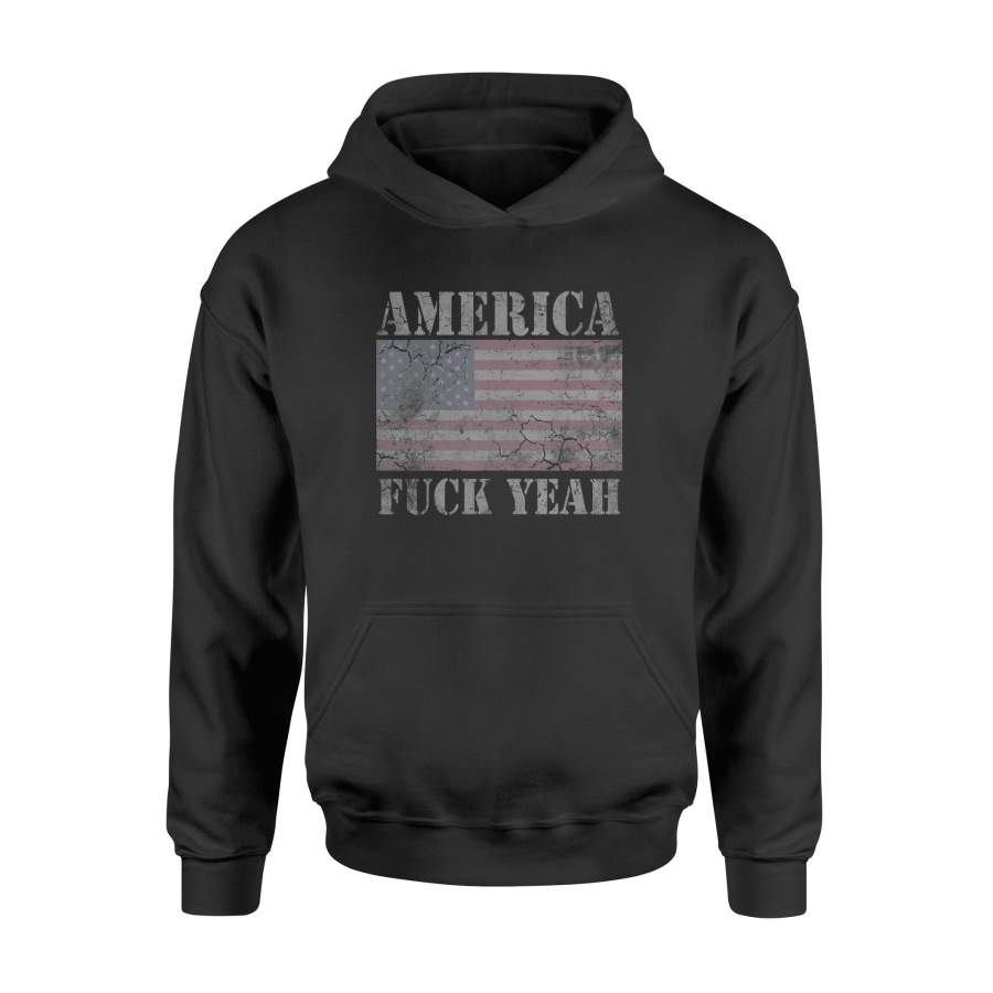 4th of July America Fuck Yeah T-Shirt – Standard Hoodie