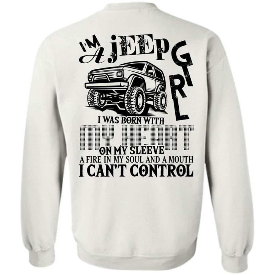 I Love Jeep T Shirt, I’M A Jeep Girl Sweatshirt Lt11